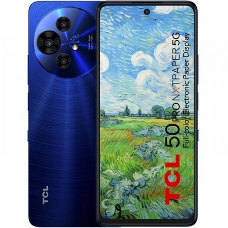 Smartphone tcl 50 pro nxtpaper 8gb/ 512gb/ 6.8"/ 5g/ azul medianoche