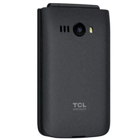 Teléfono móvil tcl one touch 4043d para personas mayores/ 4g/ gris oscuro