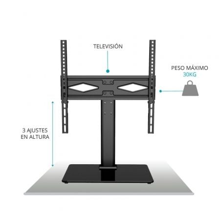 art_tme-sop-tmslc419_4 Soporte de mesa tm electrón tmslc419 para tv de 32-50"/ hasta 30kg