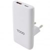 art_too-carga-tqwc-gansl65w1a1c_1 Cargador de pared universal gan para viaje tooq tqwc-gansl65w1a1c/ 1xusb tipo-c/ 1xusb/ 65w