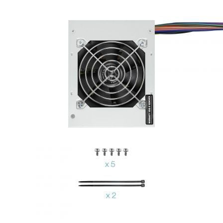 Fuente de alimentación sfx tooq tqep-500s-sfx/ 500w/ ventilador 8cm