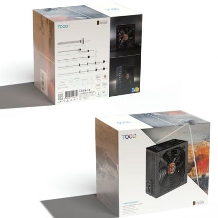 Fuente de alimentación tooq tqhelios-850sp/ 850w/ ventilador 12cm/ 80 plus bronze