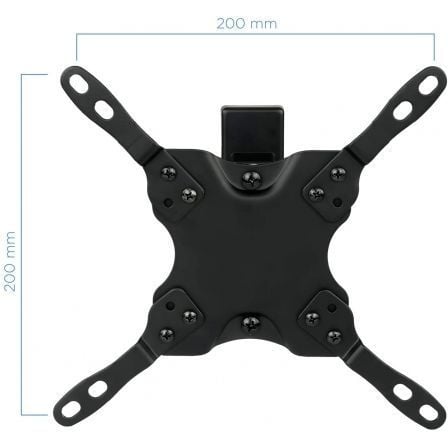 Soporte de pared giratorio/ inclinable/ nivelable tooq lp2042tnl-b para tv de 13-42"/ hasta 20kg