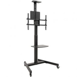 Soporte de suelo inclinable con ruedas tooq fs1184m-b para tv de 35-70"/ hasta 70kg