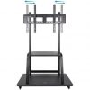 Soporte de suelo ajustable con ruedas tooq fs20101m-b para tv de 37-100"/ hasta 150kg