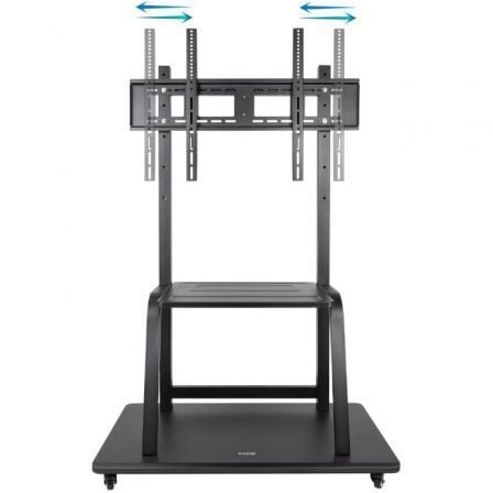 Soporte de suelo ajustable con ruedas tooq fs20101m-b para tv de 37-100"/ hasta 150kg
