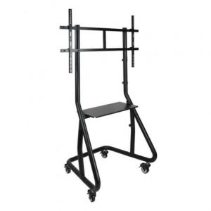 Soporte de suelo con ruedas tooq fs20200m-b para tv de 60-105"/ hasta 100kg