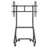 Soporte de suelo con ruedas tooq fs20200m-b para tv de 60-105"/ hasta 100kg