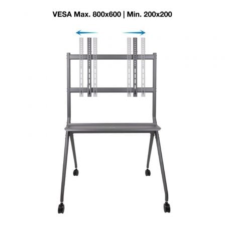 art_too-soporte-fs20205m-b_2 Soporte de suelo con ruedas tooq fs20205m-b para tv de 50-86"/ hasta 120kg