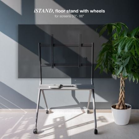 art_too-soporte-fs20205m-b_5 Soporte de suelo con ruedas tooq fs20205m-b para tv de 50-86"/ hasta 120kg