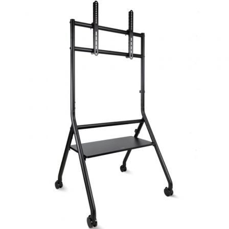 Soporte de suelo con ruedas nivelable tooq idreams fs20206m-b para tv de 37-86"/ hasta 80kg