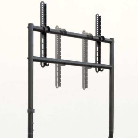 Soporte de suelo con ruedas nivelable tooq idreams fs20206m-b para tv de 37-86"/ hasta 80kg