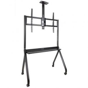 Soporte de suelo con ruedas tooq fs20208m-b para tv de 55-100"/ hasta 120kg