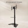 Soporte de suelo rotatorio/ajustable tooq fs2284m-b para tv de 37-70"/ hasta 70kg