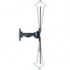 Soporte de pared extensible/ giratorio/ inclinable tooq lp1355tn-b para tv de 13-55"/ hasta 25kg