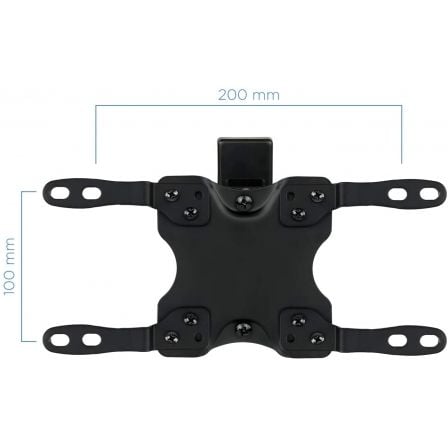 Soporte de pared orientable / inclinable tooq lp2142tnl-b para tv de 13-42"/ hasta 20kg