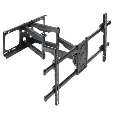 Soporte de pared giratorio/ inclinable/ nivelable tooq lp3790tn-b para tv de 43-90"/ hasta 75kg