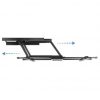 Soporte de pared giratorio/ inclinable/ nivelable tooq lp3790tn-b para tv de 43-90"/ hasta 75kg