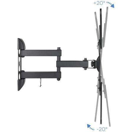 Soporte de pared orientable / inclinable tooq lp6055tn-b para tv de 23-55"/ hasta 30kg