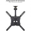 Soporte de techo giratorio/ inclinable tooq lpce1123tsli-b para tv de 23-55"/ hasta 20kg