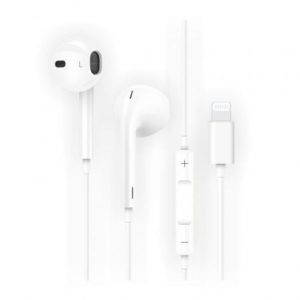 Auriculares intrauditivos tech one tech eartech hip tec1201/ con micrófono/ lightning/ blancos