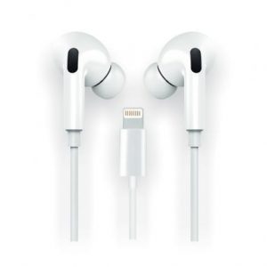 Auriculares intrauditivos tech one tech eartech hop tec1202/ con micrófono/ lightning/ blancos
