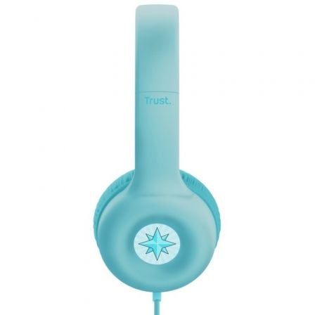 Auriculares infantiles trust nouna kids/ con micrófono/ azules
