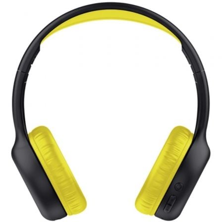 Auriculares infantiles inalámbricos trust nouna kids/ con micrófono/ negros