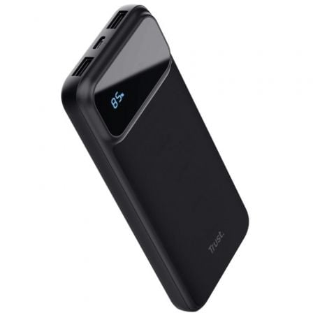 Batería externa/powerbank trust avala 10000mah/ 20w