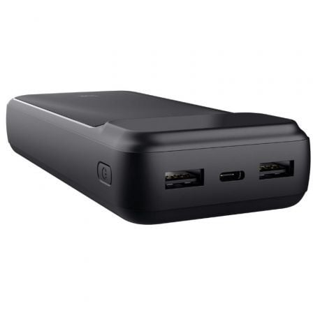 art_tru-bat-avala-20000-bk_1 Batería Externa/Powerbank Trust Avala 20000mAh/ 20W