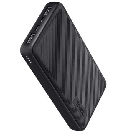 Powerbank 15000mah trust primo/ 15w/ negra