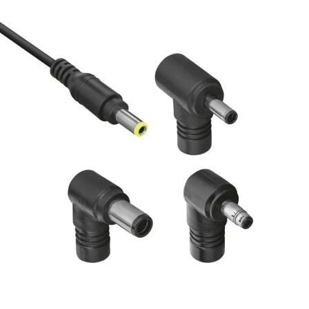 Cargador de portátil trust maxo para hp/ 90w/ automático/ 4 conectores/ voltaje 18-20v