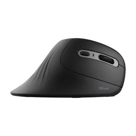 Ratón ergonómico inalámbrico trust verro/ hasta 1600 dpi
