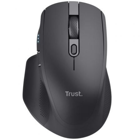 Ratón inalámbrico por bluetooth trust ozaa+/ batería recargable/ hasta 3200 dpi