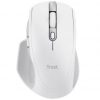 Ratón inalámbrico por bluetooth trust ozaa+/ batería recargable/ hasta 3200 dpi/ blanco