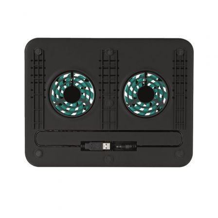 Soporte refrigerante trust cyclone para portátiles hasta 15.6"