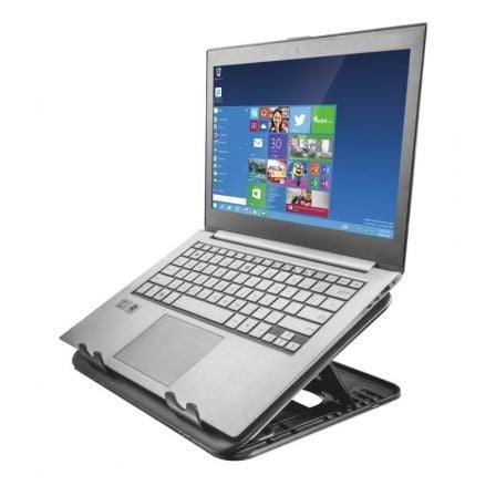 Soporte refrigerante trust cyclone para portátiles hasta 15.6"
