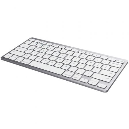 art_tru-tec-24654_3 Teclado compacto inalámbrico por bluetooth trust 24654/ plata