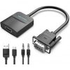 Conversor Vention ACNBB/ VGA Macho - HDMI Hembra/ 15cm/ Negro