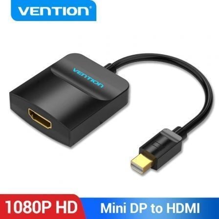 art_ven-adp-conv-hbcbb_1 Conversor Vention HBCBB/ Mini DisplayPort Macho - HDMI Hembra