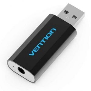 art_ven-adp-vab-s15-b_1 Tarjeta de sonido vention vab-s15-b/ usb macho - jack 3.5 hembra