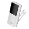 Powerbank 20000mah vention fhpw0/ 22.5w/ blanca/ incluye cable usb tipo-c y lightning