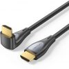 Cable hdmi 2.0 4k acodado vention alrbg/ hdmi macho - hdmi macho/ 1.5m/ negro