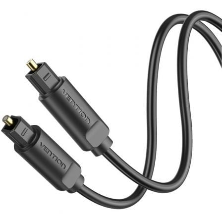 Cable de audio de fibra óptica vention baebf/ 1m/ negro