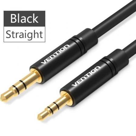 Cable estéreo vention balbh/ jack 3.5 macho - jack 2.5 hembra/ 2m/ negro
