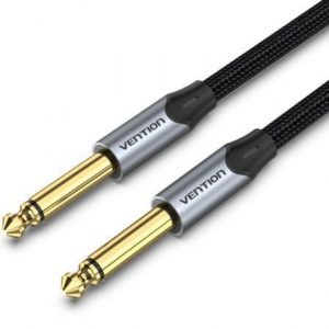 art_ven-cab-bashg_1 Cable estéreo vention bashg/ jack 6.5 macho - jack 6.5 macho/ 1.5m/ gris