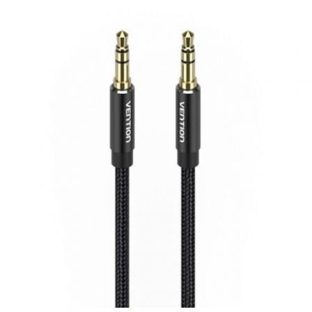 Cable estéreo vention bawbd/ jack 3.5 macho - jack 3.5 macho/ 50cm/ negro