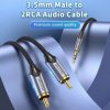art_ven-cab-bcnbg_3 Cable audio vention bcnbg/ 2x rca macho - jack 3.5 macho/ 1.5m/ gris