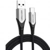 Cable usb 2.0 tipo-c vention codhh/ usb macho - usb tipo-c macho/ 480mbps/ 2m/ gris