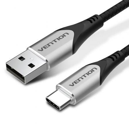 Cable usb 2.0 tipo-c vention codhi/ usb tipo-c macho - usb macho/ 480mbps/ 3m/ gris